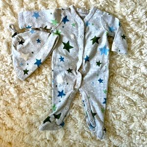 Gymboree Star Footie & Hat
